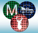 Buffalo Plaid Serving Tray – Choose Your Color and Image